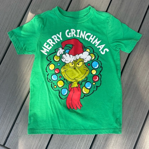 Grinch Merry Christmas Long Sleeve T-Shirt - Picture 1 of 2